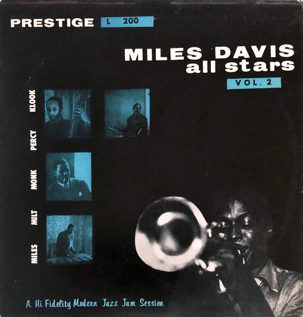 Miles Davis All Stars - Miles Davis All Stars (Vol. 2) (Vinyl, 10", 33 ⅓ RPM, Reissue, Mono) Very Good Plus (VG+) / Near Mint (NM or M-)