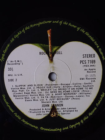 John Lennon - Rock 'N' Roll (Vinyl, LP, Album, Repress) Very Good Plus (VG+) / Very Good (VG)