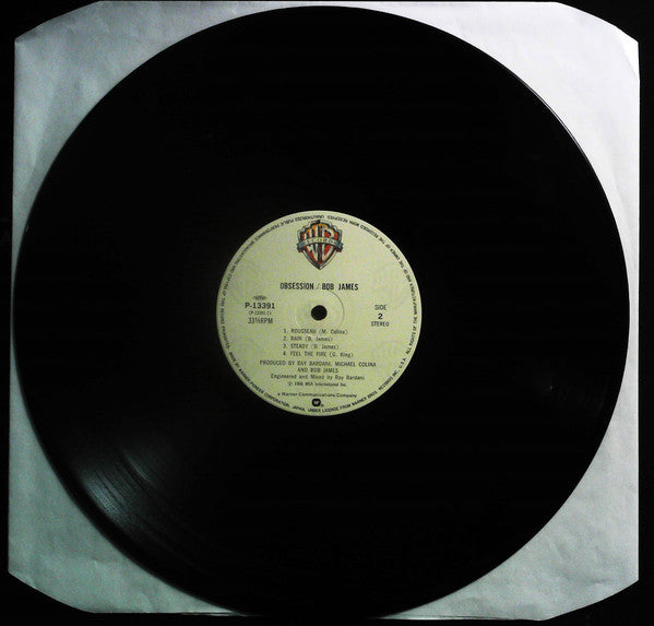 Bob James - Obsession (Vinyl, LP, Album) Good Plus (G+) / Very Good (VG)