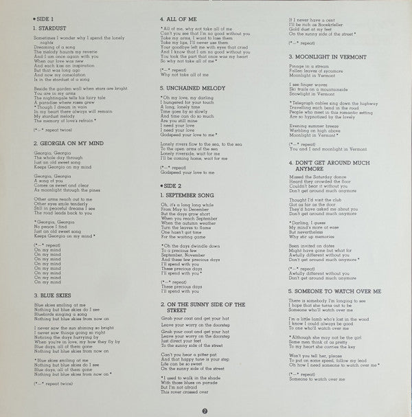 Willie Nelson - Stardust (Vinyl, LP, Album, Repress) Very Good Plus (VG+) / Good Plus (G+)
