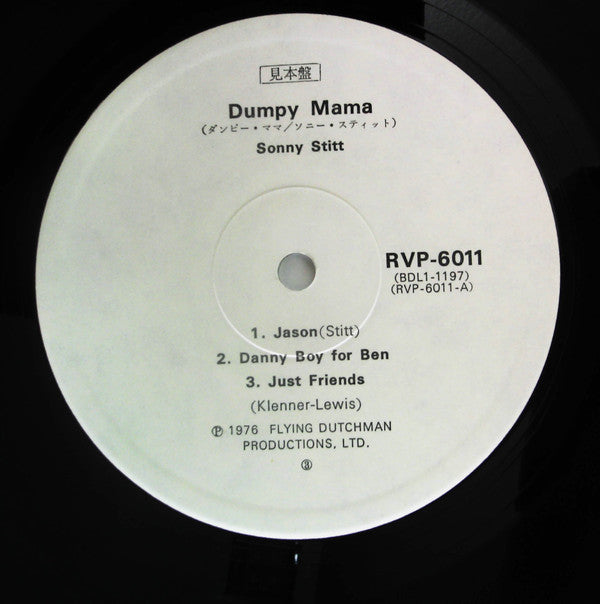 Sonny Stitt - Dumpy Mama (Vinyl, LP, Album, Promo) Very Good (VG) / Very Good (VG)