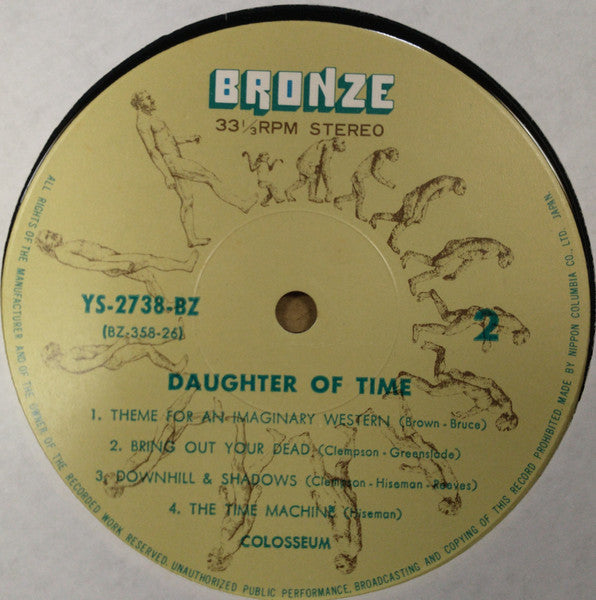 Colosseum - Daughter Of Time (Vinyl, LP, Album, Stereo)