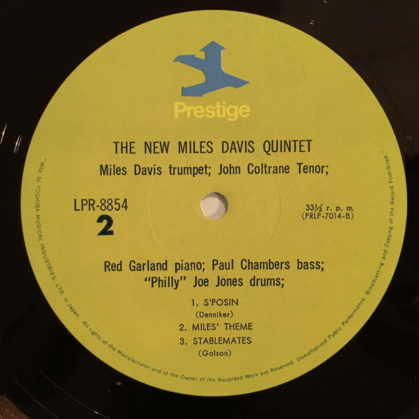 The Miles Davis Quintet - Miles (Vinyl, LP, Album, Reissue)