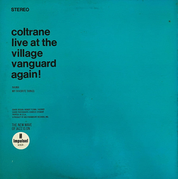 John Coltrane - Live At The Village Vanguard Again! (Vinyl, LP, Alb...