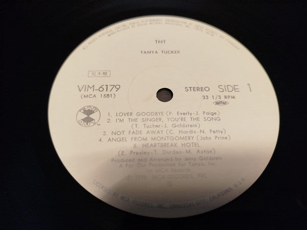 Tanya Tucker - TNT (Vinyl, LP, Album, Promo) Near Mint (NM or M-) / Very Good Plus (VG+)