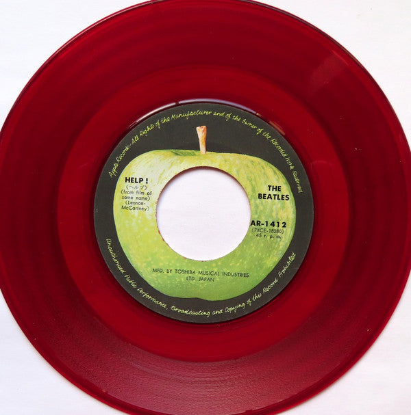 The Beatles - Help! / I'm Down (Vinyl, 7", 45 RPM, Single) Very Good (VG) / Very Good (VG)