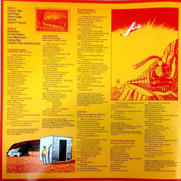 Goanna - Spirit Of Place (Vinyl, LP, Album, Promo) Very Good Plus (VG+) / Good Plus (G+)