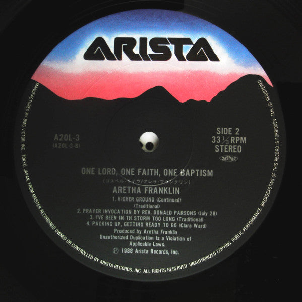 Aretha Franklin - One Lord, One Faith, One Baptism (2xVinyl, LP, Album) Very Good Plus (VG+) / Very Good (VG)