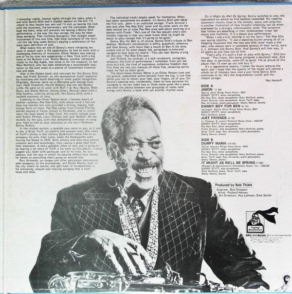 Sonny Stitt - Dumpy Mama (Vinyl, LP, Album, Promo) Very Good (VG) / Very Good (VG)