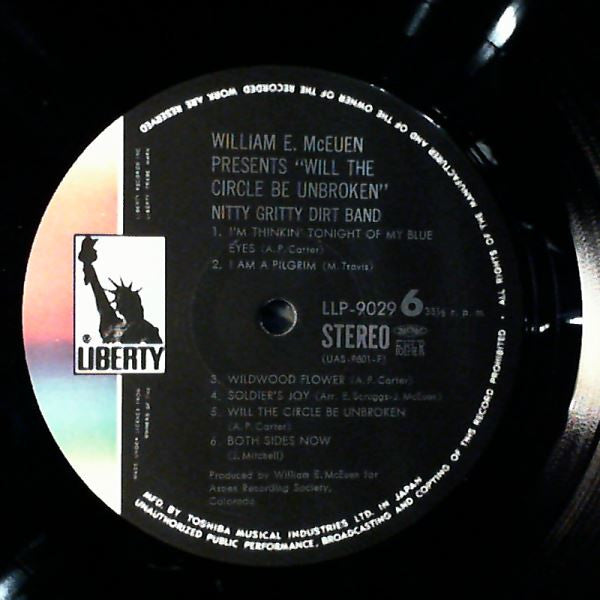 Nitty Gritty Dirt Band - Will The Circle Be Unbroken (3xVinyl, LP, Album) Good Plus (G+) / Very Good (VG)