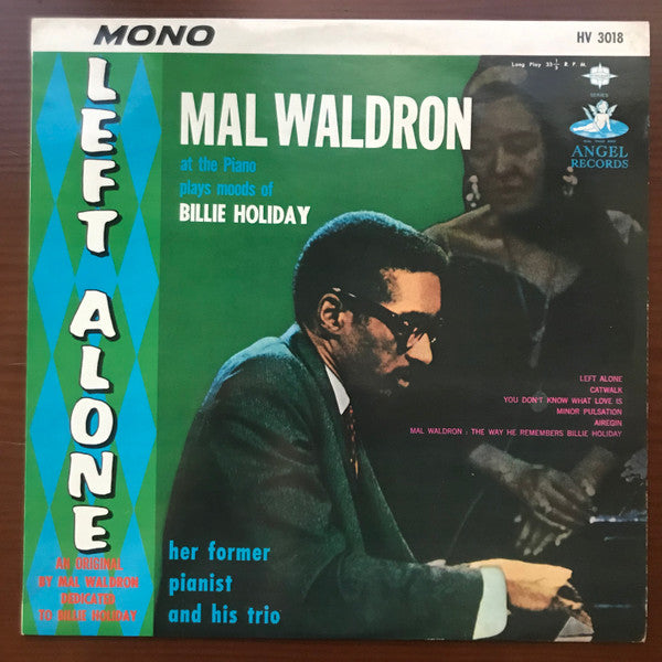 Mal Waldron - Left Alone (Vinyl, LP, Album, Mono) Very Good (VG) / Good Plus (G+)