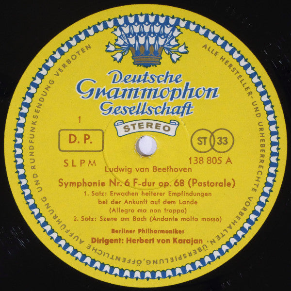 Ludwig van Beethoven - Pastorale (Vinyl, LP, Reissue, Stereo) Very Good (VG) / Good Plus (G+)