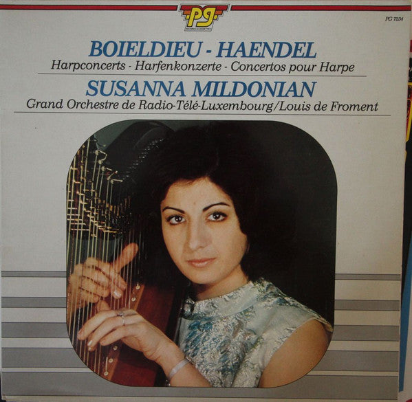 Georg Friedrich Händel - Harpconcerts / Harfenkonzerte / Concertos Pour Harpe (Vinyl, LP, Album, Stereo) Very Good Plus (VG+) / Good Plus (G+)