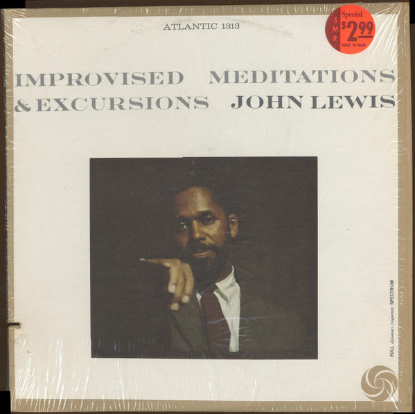 John Lewis (2) - Improvised Meditations & Excursions (Vinyl, LP, Album, Reissue, Stereo) Good Plus (G+) / Very Good (VG)