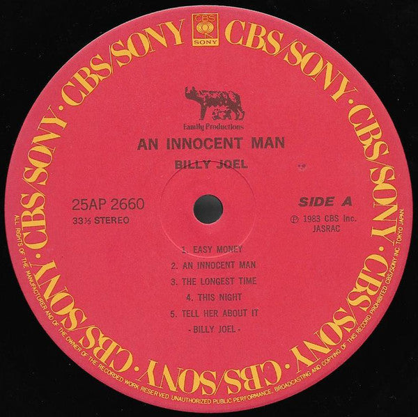 Billy Joel - An Innocent Man (Vinyl, LP, Album)