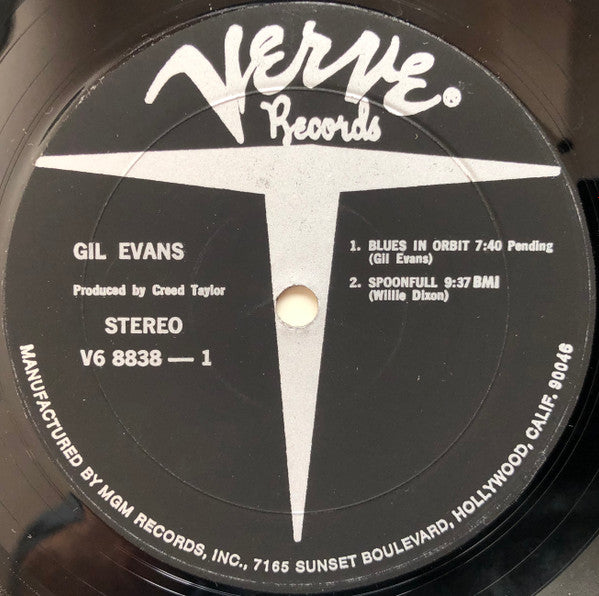 Gil Evans And His Orchestra - Previously Unreleased Recordings (Vinyl, LP, Album, Stereo) Good Plus (G+) / Very Good (VG)