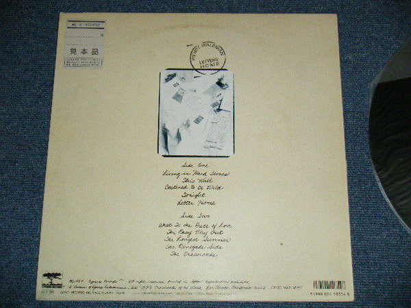 Wendy Waldman - Letters Home (Vinyl, LP, Promo) Near Mint (NM or M-) / Very Good Plus (VG+)