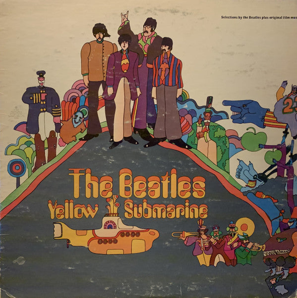 The Beatles - Yellow Submarine (Vinyl, LP, Album, Stereo) Very Good (VG) / Very Good Plus (VG+)