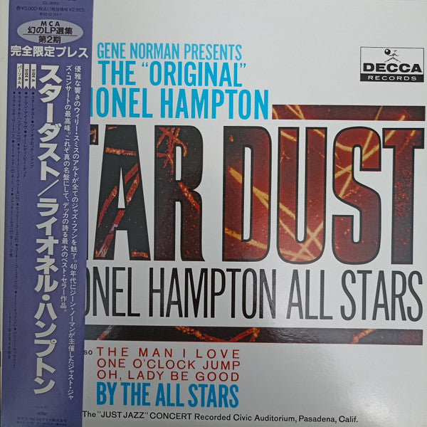 Lionel Hampton All Stars - Gene Norman Presents The "Just Jazz" Concert (Vinyl, LP, Album, Reissue, Mono) Very Good Plus (VG+) / Very Good Plus (VG+)