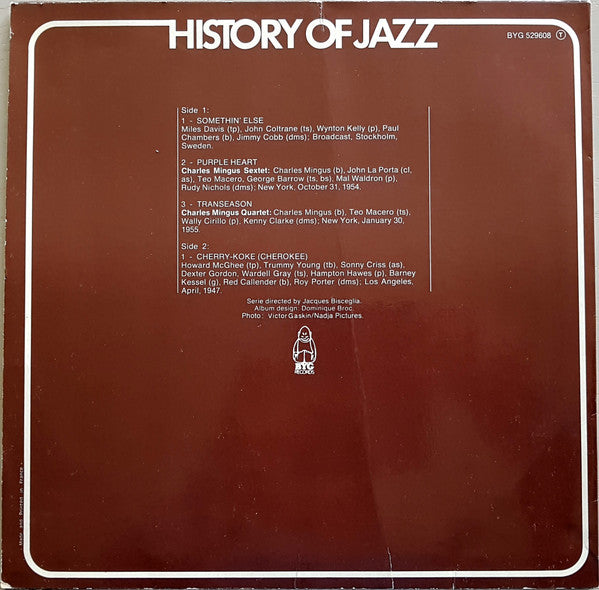 Various - History Of Jazz Vol.8 (Vinyl, LP, Compilation) Very Good Plus (VG+) / Very Good Plus (VG+)