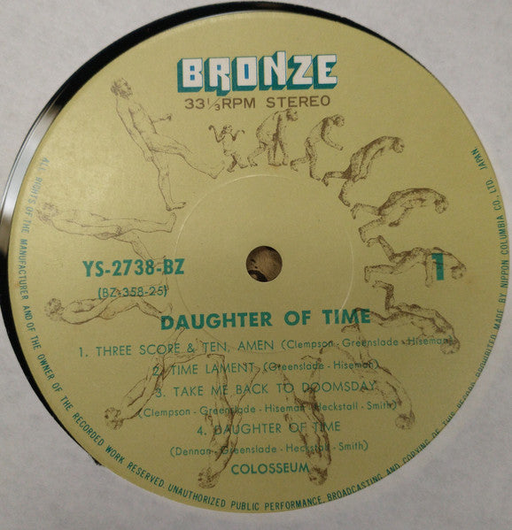 Colosseum - Daughter Of Time (Vinyl, LP, Album, Stereo)