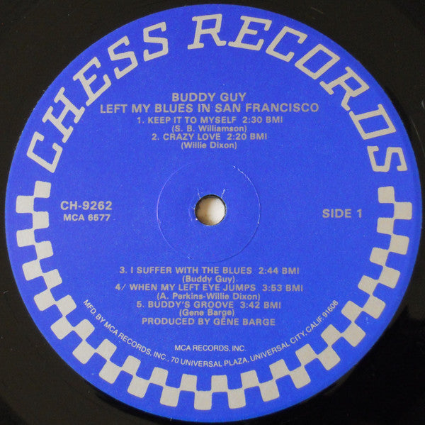 Buddy Guy - Left My Blues In San Francisco (Vinyl, LP, Album, Reissue)
