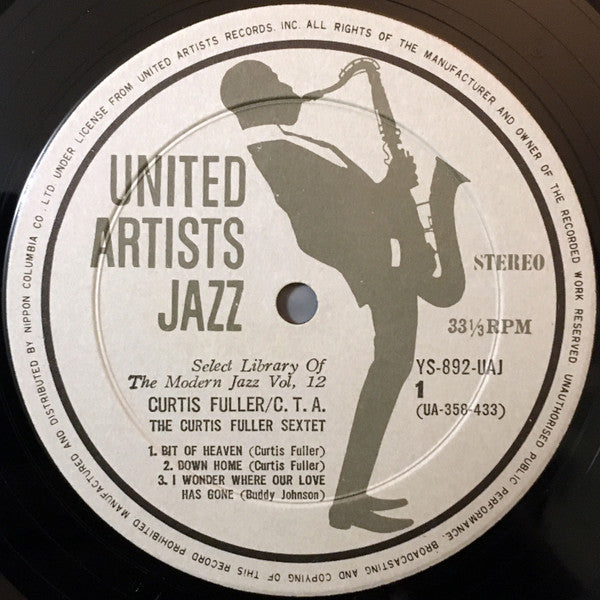 The Curtis Fuller Sextet - Curtis Fuller / C.T.A. (Vinyl, LP, Album, Reissue, Stereo) Very Good (VG) / Very Good Plus (VG+)