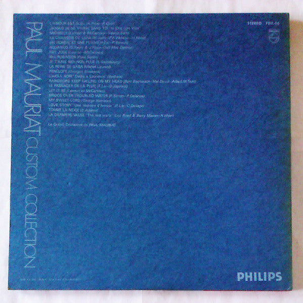 Paul Mauriat - Custom Collection (Vinyl, LP, Compilation) Very Good Plus (VG+) / Very Good (VG)