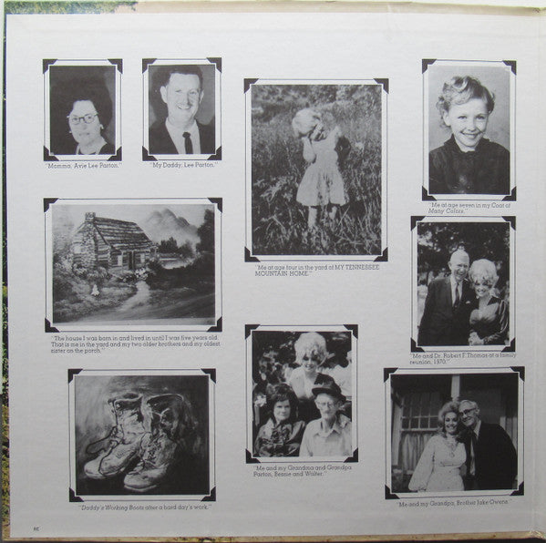 Dolly Parton - My Tennessee Mountain Home (Vinyl, LP, Album, Stereo) Very Good Plus (VG+) / Very Good Plus (VG+)