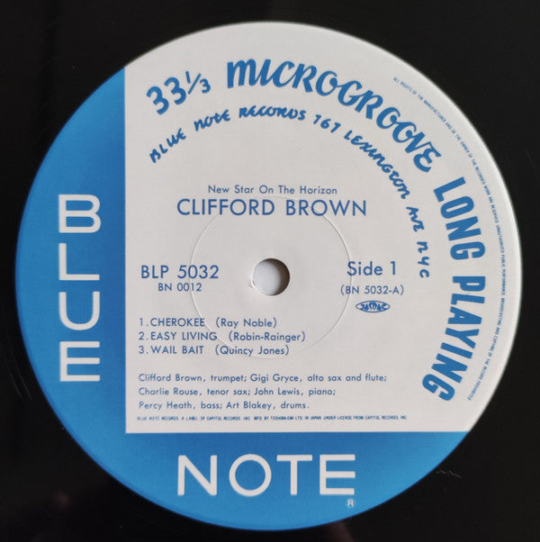 Clifford Brown - New Star On The Horizon (Vinyl, LP, Album, Reissue, Mono) Very Good Plus (VG+) / Near Mint (NM or M-)