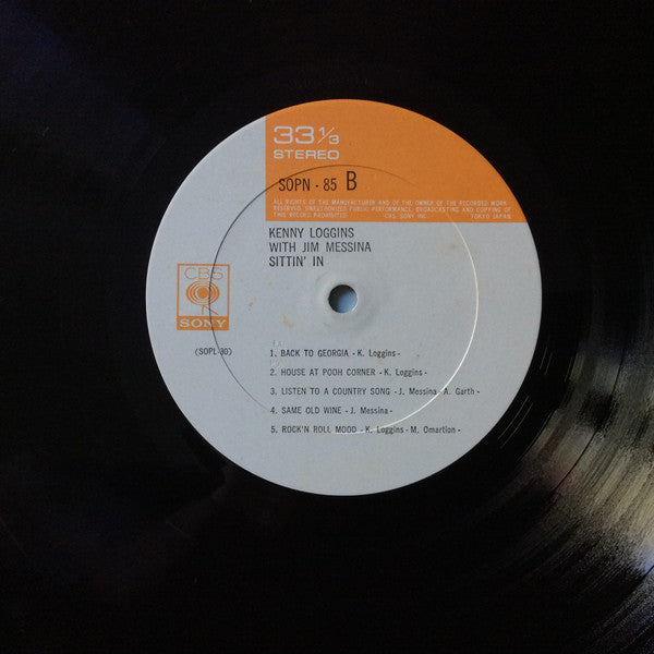 Loggins And Messina - Sittin' In (Vinyl, LP, Album, Reissue, Stereo) Very Good (VG) / Good Plus (G+)