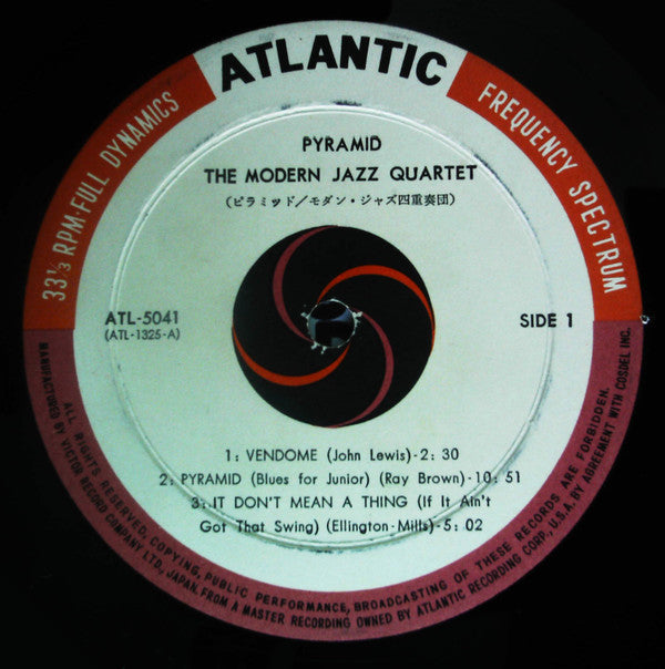 The Modern Jazz Quartet - Pyramid (Vinyl, LP, Mono)