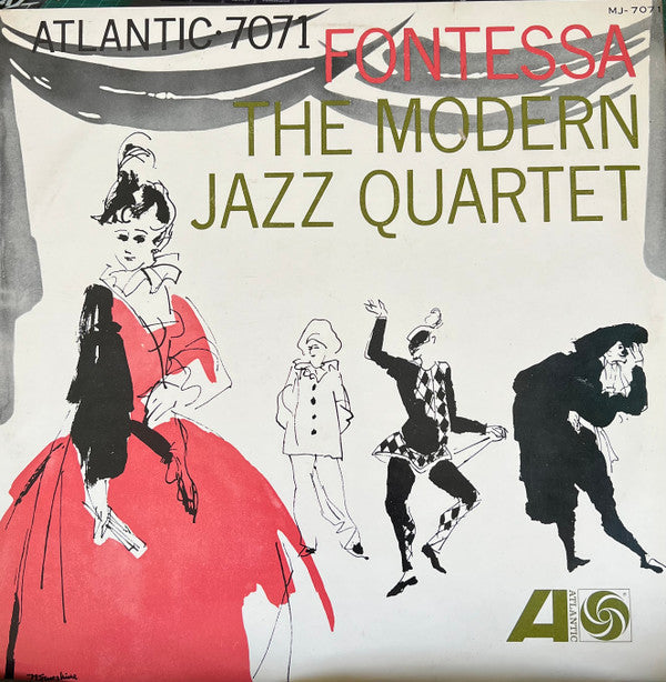 The Modern Jazz Quartet - Fontessa (Vinyl, LP, Album, Mono) Very Good Plus (VG+) / Very Good (VG)