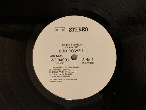 Bud Powell - The Scene Changes, Vol. 5 (Vinyl, LP, Album, Promo, Reissue, Stereo) Very Good (VG) / Very Good (VG)