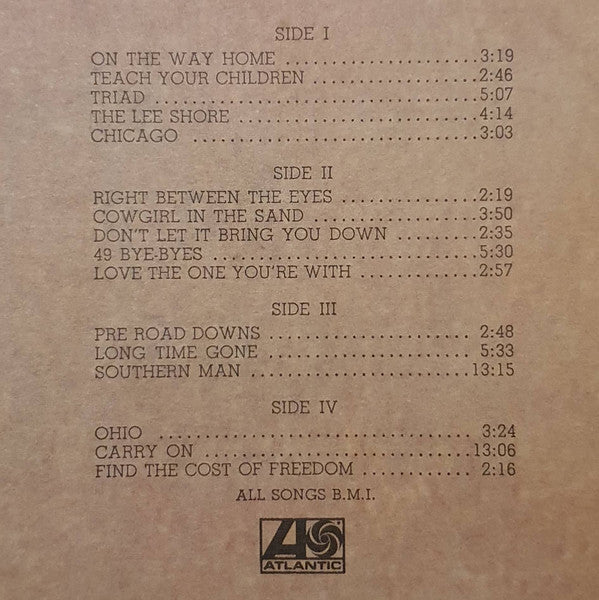 Crosby, Stills, Nash & Young - 4 Way Street (2xVinyl, LP, Album, Reissue) Very Good (VG) / Very Good (VG)