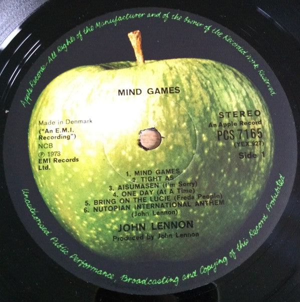 John Lennon - Mind Games (Vinyl, LP, Album) Very Good Plus (VG+) / Very Good Plus (VG+)