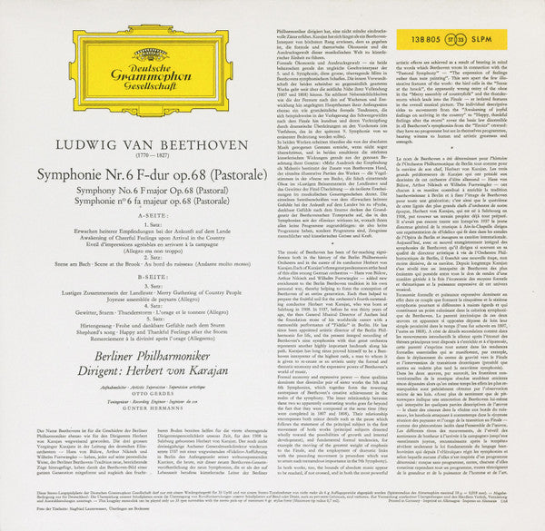 Ludwig van Beethoven - Pastorale (Vinyl, LP, Reissue, Stereo) Very Good (VG) / Good Plus (G+)