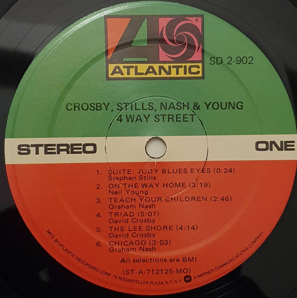 Crosby, Stills, Nash & Young - 4 Way Street (2xVinyl, LP, Album, Reissue) Very Good (VG) / Very Good (VG)
