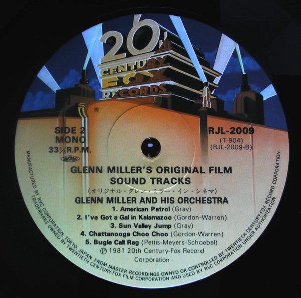 Glenn Miller And His Orchestra - Original Film Sound Tracks (2xVinyl, LP, Compilation, Mono) Very Good (VG) / Good Plus (G+)
