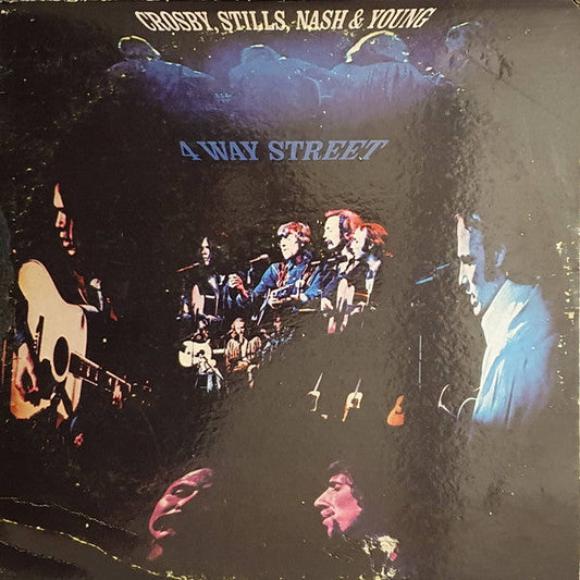 Crosby, Stills, Nash & Young - 4 Way Street (2xVinyl, LP, Album, Reissue) Very Good (VG) / Very Good (VG)