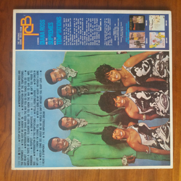 The Supremes - The Original Sound Track From TCB (Vinyl, LP, Album, Stereo) Very Good Plus (VG+) / Good Plus (G+)