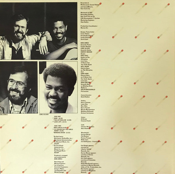 Bob James - One On One (Vinyl, LP, Album, Stereo)