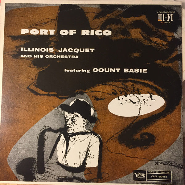 Illinois Jacquet And His Orchestra - Port Of Rico (Vinyl, LP, Album, Reissue, Mono) Very Good Plus (VG+) / Near Mint (NM or M-)