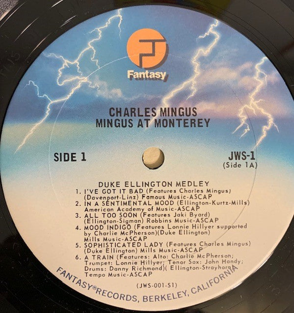 Charles Mingus - Mingus At Monterey (2xVinyl, LP, Album) Very Good (VG) / Good Plus (G+)