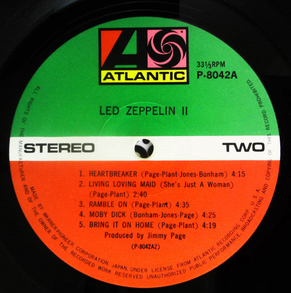 Led Zeppelin - Led Zeppelin II (Vinyl, LP, Album, Reissue)