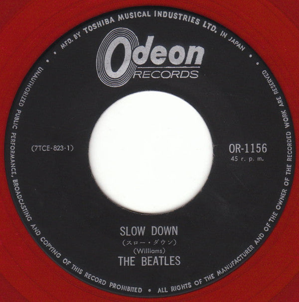 The Beatles - Matchbox / Slow Down (Vinyl, 7", 45 RPM, Single) Very Good (VG) / Very Good (VG)