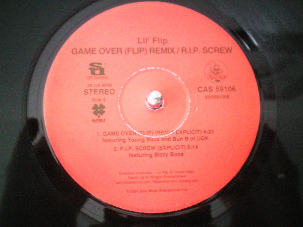 Lil' Flip - Sunshine (Bosco) Remix / Tonight (Vinyl, 12") Very Good (VG) / Generic