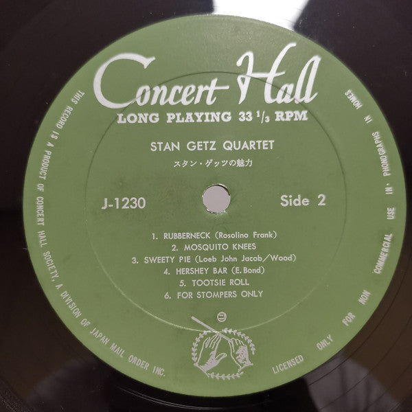 Stan Getz - Stan Getz (Vinyl, LP, Compilation)
