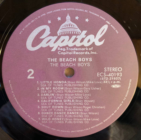 The Beach Boys - The Beach Boys (Vinyl, LP, Compilation, Stereo)
