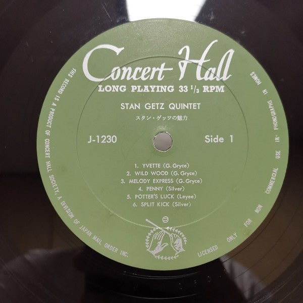 Stan Getz - Stan Getz (Vinyl, LP, Compilation)